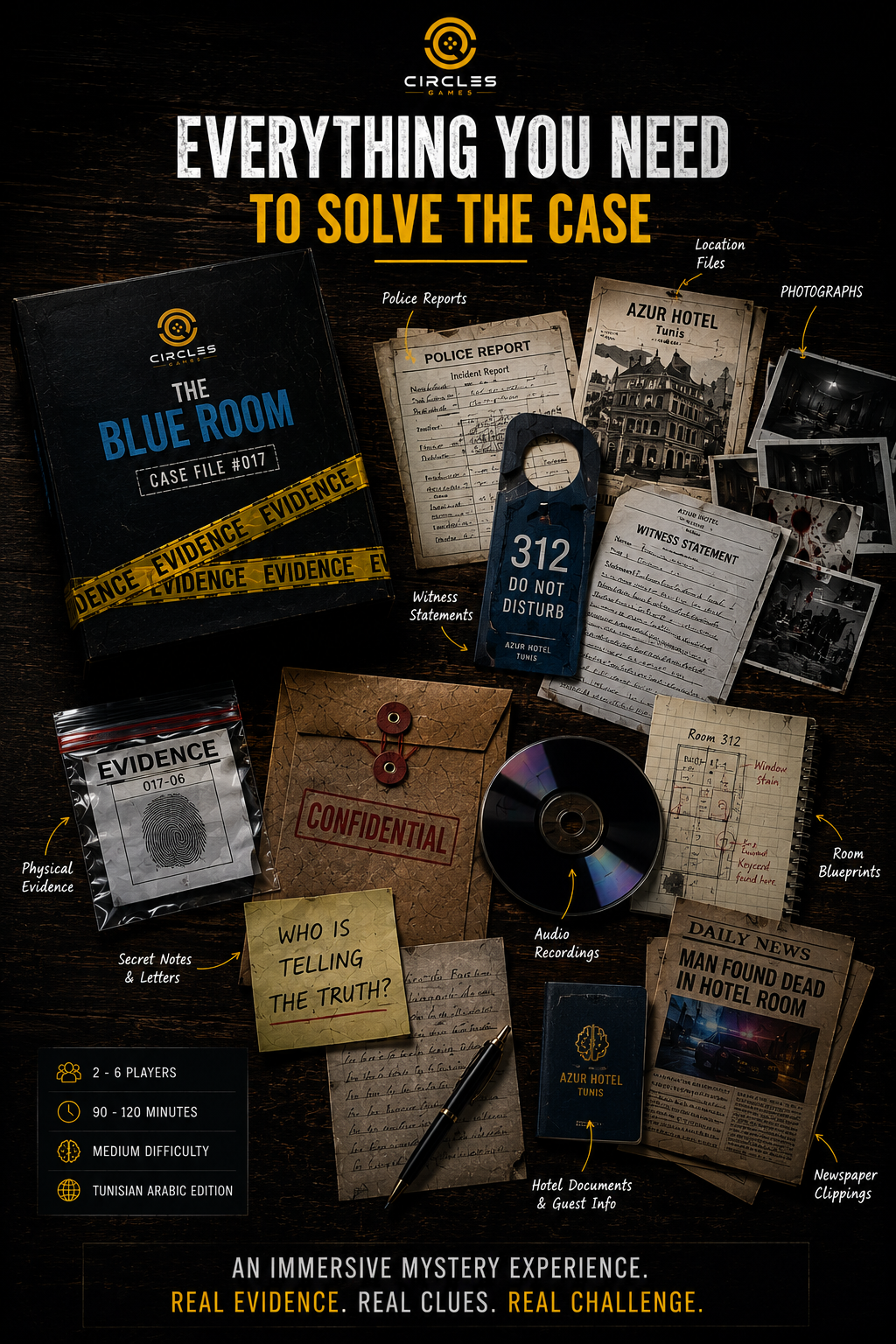 The Blue Room – Interactive Mystery Case